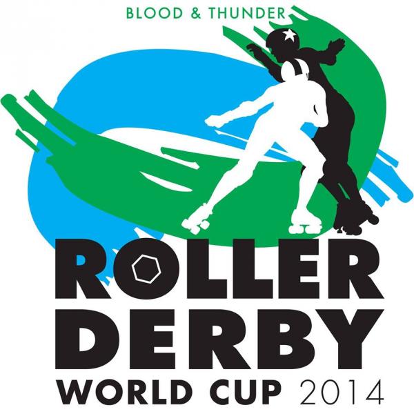 Roller Derby World Cup 2014 logo